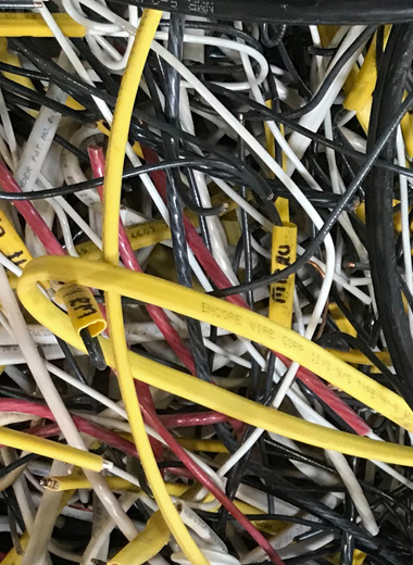 Scrap metal recycling Dallas Electrical wire